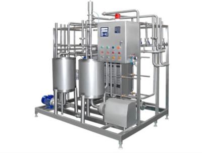 China Automatic Pasteurized Milk Processing Line , Yogurt Production Line Equipment 6000-10000LPH for sale