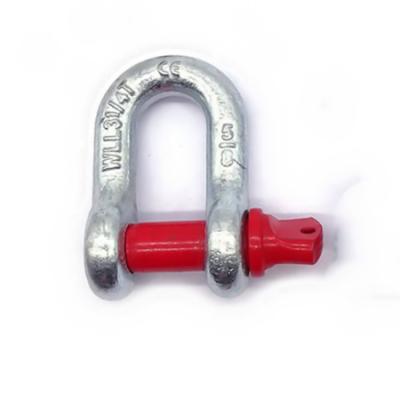 China Factory direct sale Chinese metal carbon steel u-shackle rigging for sale