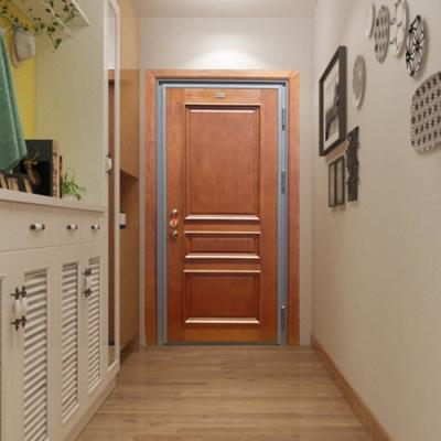 China Modern Design Fire Proof Door Metal Stainless Steel Security Steel Doors for sale