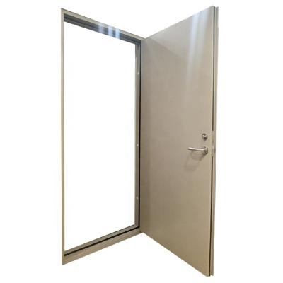 China Modern Fireproof Door UL Certified Fire Rated Steel Door For Hotel Hospital School for sale