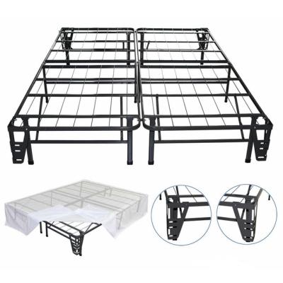 China Modern Platform Folding Metal Bed Frame for sale