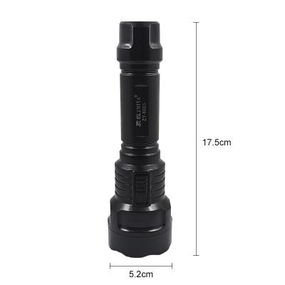 China Popular top selling lithium battery flashlight USB rechargeable flashlight with strong light flashlight for sale