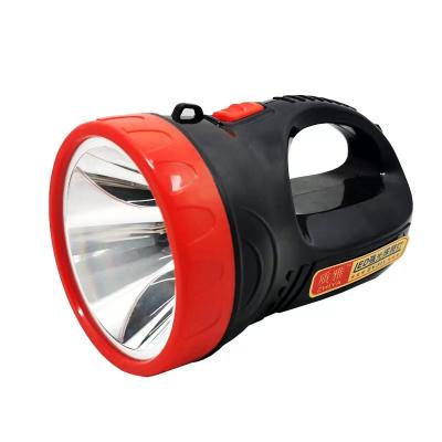 China Low price outdoor and best selling LED portable rechargeable searchlight plastic strong light led searchlight rechargeable searchlight for sale