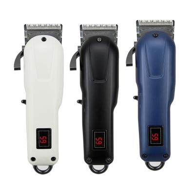 China Usable charing professional cordless classic bestselling adjustable clippers with clipper guards for sale