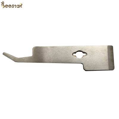 China Farms Best Quality Hive Tools Yellow Beehive Tool Wooden Handle Stainless Steel Beehive Equipment Beehive Tools for sale