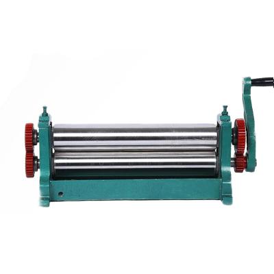 China Farms Beeswax Press Used Manual Roller Stamper Beeswax Foundation Sheet Machine To Make Sheet 85*310 for sale