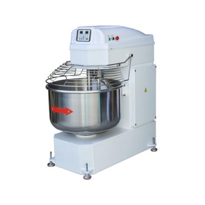 China Snack food factory 2023 Hot Sale Stainless Steel Factory Outlet Industrial Dough Mixer Machine Price For Bakery Single Spiral Mixer for sale