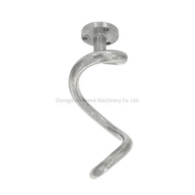 China Food & Beverage Factory Professional OEM custom spiral stainless steel wire bending spring spiral hook of food mixer for sale