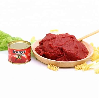 China Double Concentrated Tomato Sauce 70g Canned Tomato Sauce 70G for sale