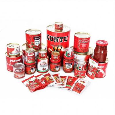 China Canned Canned Tomato Sauce Easy Open for sale