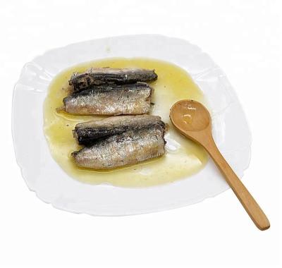 China Canned sardine in vegetable oil 125g for sale