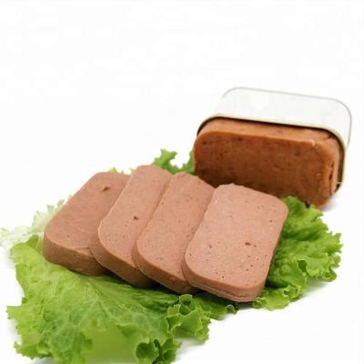 China Canned cooked beef luncheon meat for sale