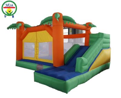 China Castle Style Family Bouncer Small Inflatable Slide Castle Fun for sale