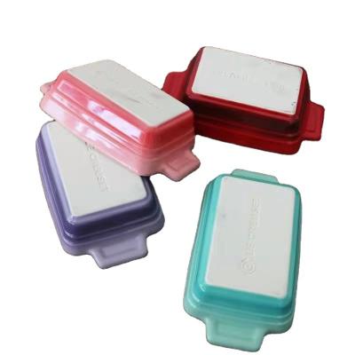 China Wholesale Disposable Kitchen Sauce Disposable China Restaurant Melting Butter Baking Pans Utensils Utensils Set Ceramic for sale