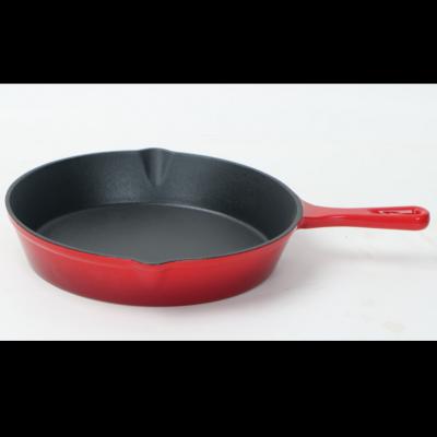 China China manufacturer 20cm 22cm round shape cast iron viable nonstick preseasoned pans 26cm for sale for sale