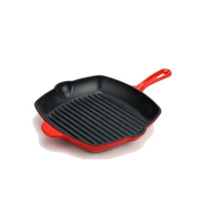 China Good Quality Non Stick Viable Direct Wholesale Matte Frying Pan Enamel for sale