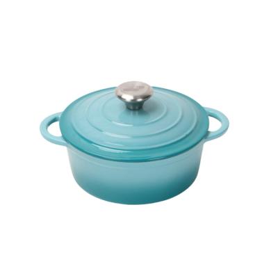 China Sustainable Factory Directly Supply Good Price Enamel Casserole Iron Seafood Pot for sale