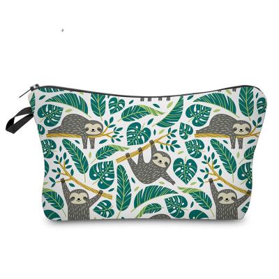 China Fashion Cosmetic Bag For Women, Loomiloo Adorable Roomy Makeup Bags Travel Waterproof Toiletry Bag Accessories Organizer Sloth Gifts for sale