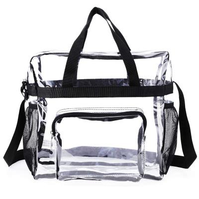 China Casual Clear Bag Stadium Approved, Transparent Tote Bag And See Through Tote Bag For Work for sale