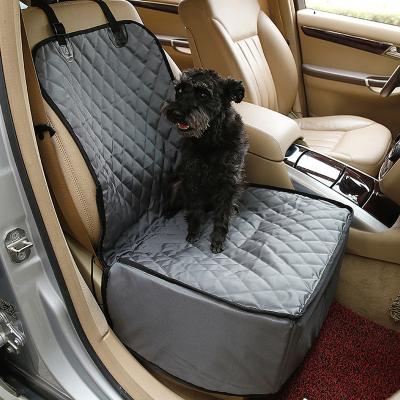 China Universal Washable Seat Cover Mat Vehicle Barriers 2 in 1 Car Seat Cover 4 Paws Waterproof Pet Travel Quilted Pet for sale