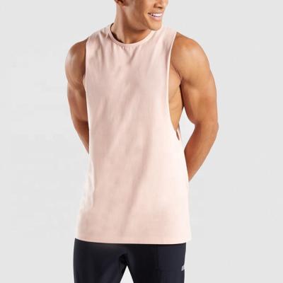 China Wholesale New Fashion Sportswear Antibacterial Fitness Gym Tank Tops Custom Made Men for sale