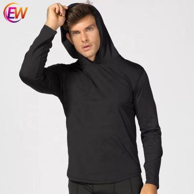 China Anti Shrink Ready To Ship Custom Wholesale Men Long Sleeve Hoodies Streetwear for sale