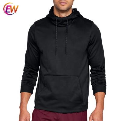 China OEM High Quality Anti-Shrink Mens Blank Chimney Collar Sports Hoodies Sweatshirts for sale