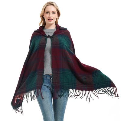 China New Designer Soft Western Party Poncho Scarf With Tassel For Women for sale