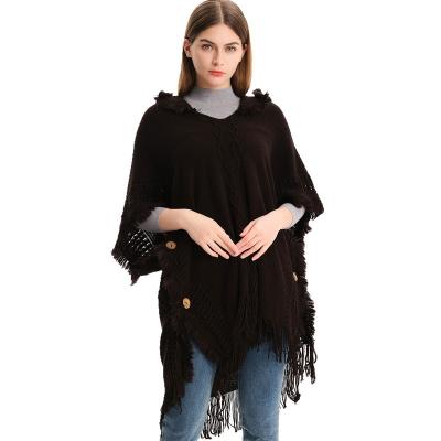 China Wholesale Soft Hawaiian Women Plus Size Autumn Poncho Baja Hoodie Sweater for sale