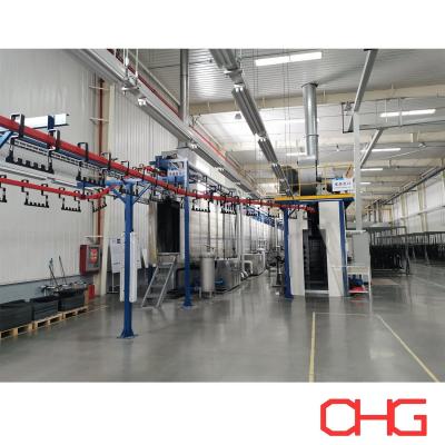 China Customizable Monorail Conveyor System For Powder Coating Production Line for sale