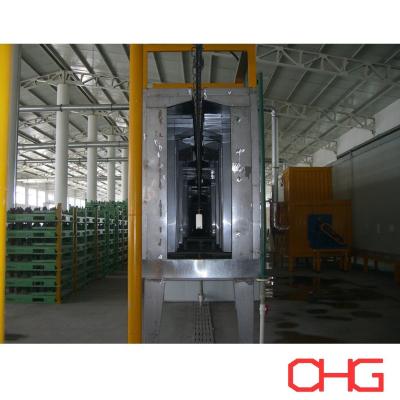 China CHG Pretreatment Spray System Degreasing Phosphating Rinsing Surface Conditioning Drying for sale