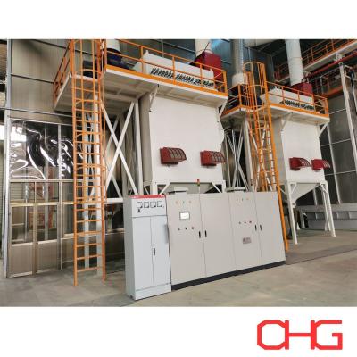 China Automatic Powder Coating Line Customized With Conveyor System For Aluminum Profile for sale