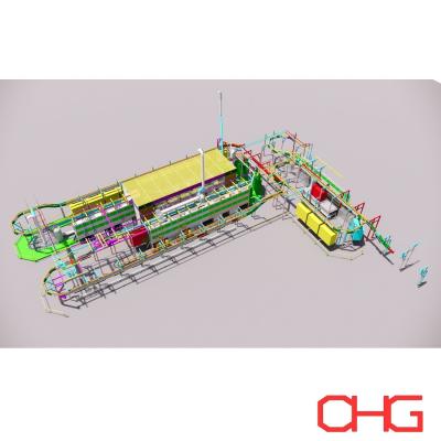 China Metal Substrate Electrophoresis Electrophoretic Coating Line With Customization Option for sale