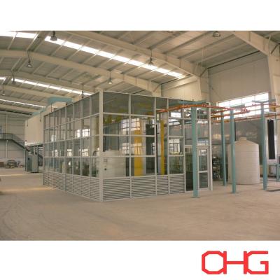 China Automatische coatingscafé voor PVC-PP-poedercoatingsapparatuur van roestvrij staal Te koop