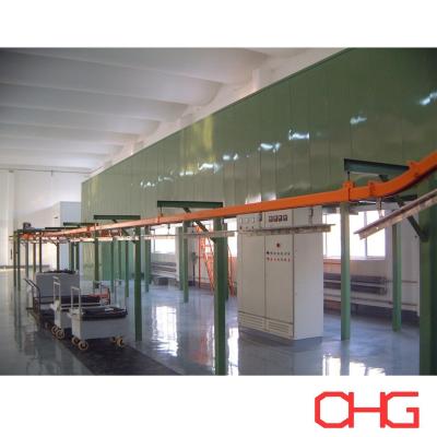 China Automatic Bridge Style Curing Polymerization Oven For Powder Coating Equipment for sale