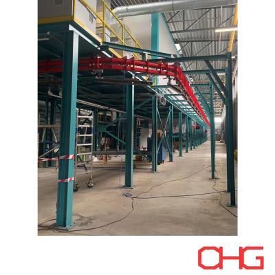 China High Capacity Power And Free Overhead Conveying System For Coating Production Line for sale