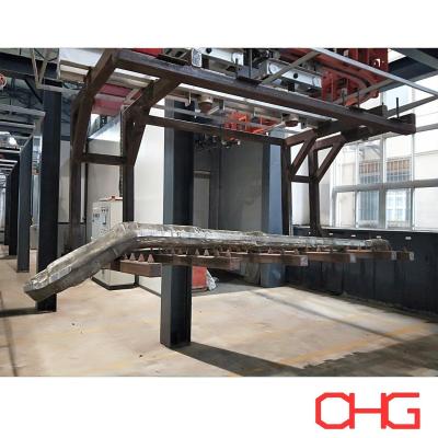 China Overhead Power And Free Conveyor System For Heavy Machinery Structural Parts for sale