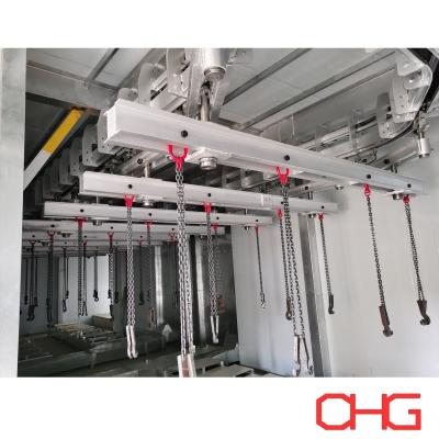 China Overhead Power And Free Conveyor System Flexible Routing Dual Track Design for sale