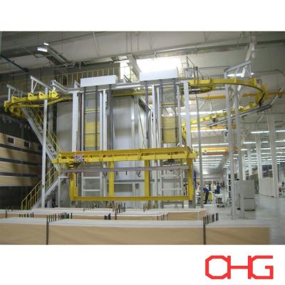 China Customized PLC Control Coating Production Line Management Dual Track Design for sale