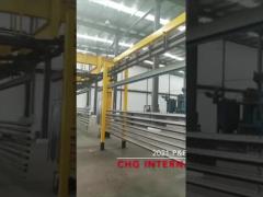 Powder Coating Line with power and free conveyor system