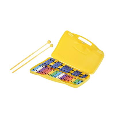 China Colorful toys metal xylophone musical instruments toy 25 key educational xylophone for sale for sale