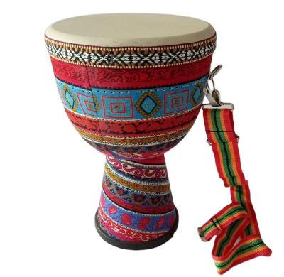 China Fashion Drum Percussion Instrument African Indonesian Djembe Drum For Sale for sale