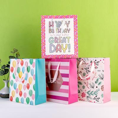 China Hot Sale Handmade Gift Bags Drawstring Paper Rice Bag Customized Gift Bags Thank You for sale