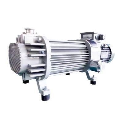 China Food and Beverage Industry 18 Cubic Meter /hr Vacuum Air Motor Oil Switch Liquid Extractor Vacuum Pump Large for Laminator for sale