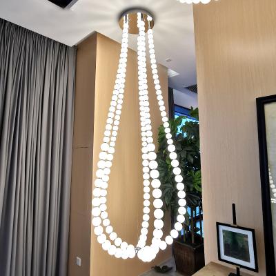 China ZUN Magic Cube Project Customize LED Nordic Modern Chandelier Luxury Crystal Pendant Light Lamp For Villa for sale