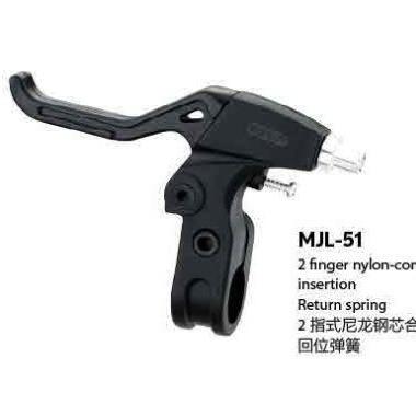 China Durable Nylon Steel Bicycle Brake Lever Wholesale Manufacturer Synthetic Brake Lever MJL-51 for sale