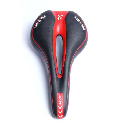 China Breathable Bicycle Saddle Shock Absorption Silicone Cavity Bicycle Saddle Xiongxing Folding Bike Accessories Bicycle Saddle for sale