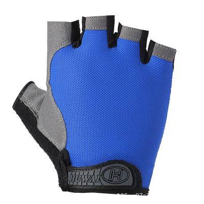 China Thin Breathable Elastic Non-slip Outdoor Mountain Biking Fitness Riding Half Finger Gloves Good Sports Half Finger Gloves for sale