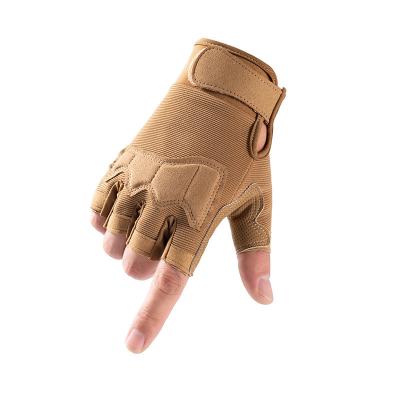 China Breathable Fitness Gloves Half Finger Men And Women Outdoor Sports Cycling Non-slip Wear-resistant Tactical Gloves Training Gloves for sale