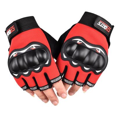 China Factory direct sale breathable cycling gloves exposed non-slip sports gloves half-finger fitness motorcycle outdoor running gloves for sale